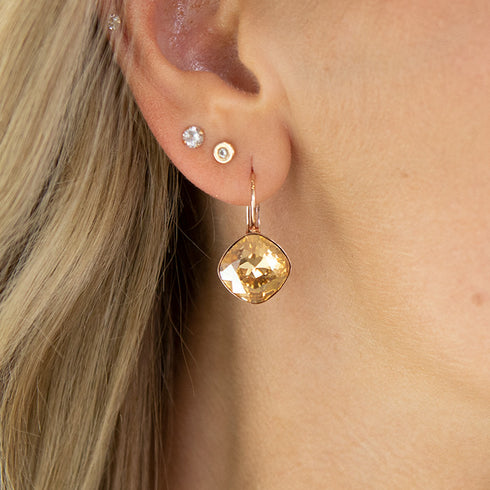 Комплект "Apžilbinošs Spīdums V (Golden Shadow)" с кристаллами Swarovski™